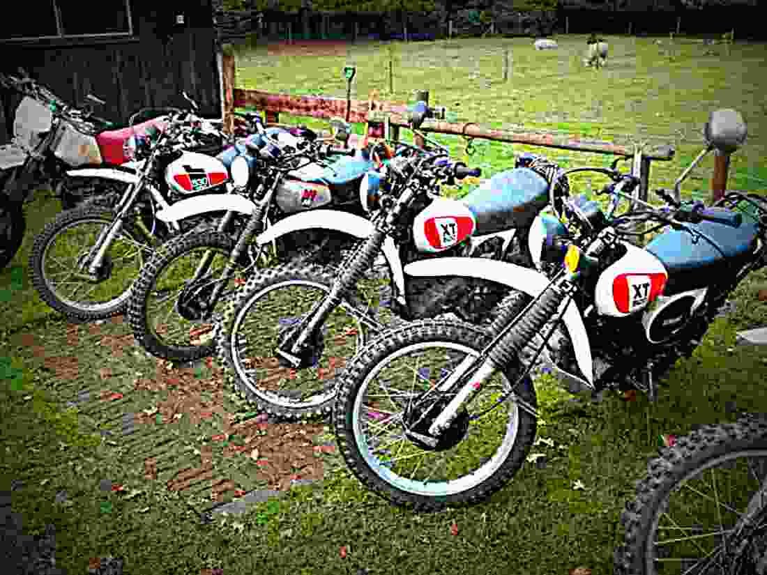 Yamaha XT 500 1983 1 motorbike A4 Photo Print