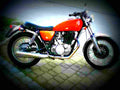 Yamaha XT 500 1986 2 motorbike A4 Photo Print
