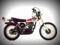 Yamaha XT 500 1989 3 motorbike A4 Photo Print
