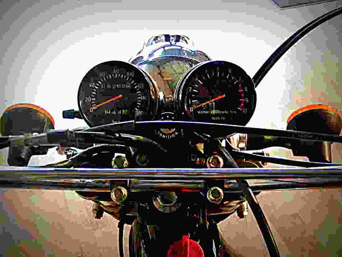 Yamaha XT 500 1989 6 motorbike A4 Photo Print