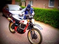 Yamaha XT 500 1990 5 motorbike A4 Photo Print