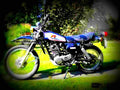 Yamaha XT 500 S 1989 1 motorbike A4 Photo Print