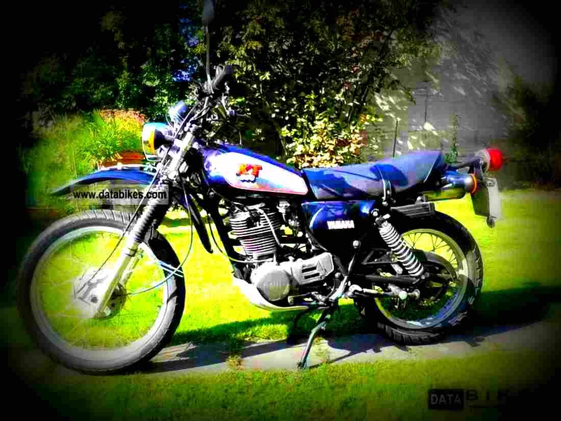 Yamaha XT 500 S 1989 1 motorbike A4 Photo Print