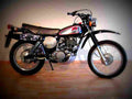 Yamaha XT 500 S 1989 2 motorbike A4 Photo Print