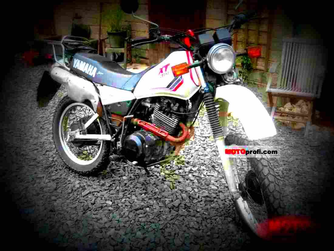 Yamaha XT 550 1983 2 motorbike A4 Photo Print