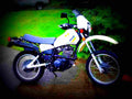 Yamaha XT 550 (reduced effect) 1983 2 motorbike A4 Photo Print