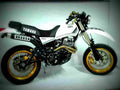 Yamaha XT 550 (reduced effect) 1983 4 motorbike A4 Photo Print