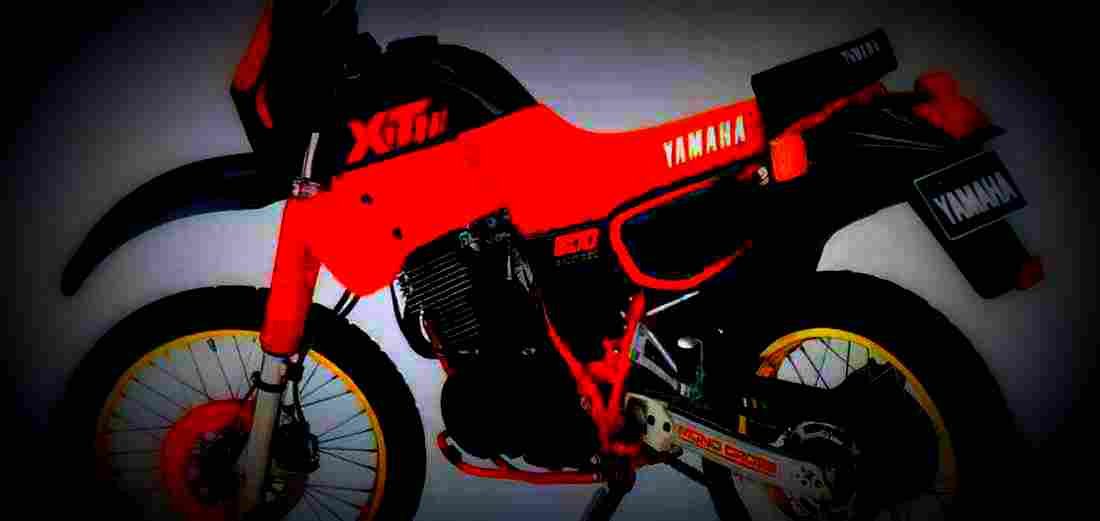 Yamaha XT 600 1987 1 600x284 motorbike A4 Photo Print