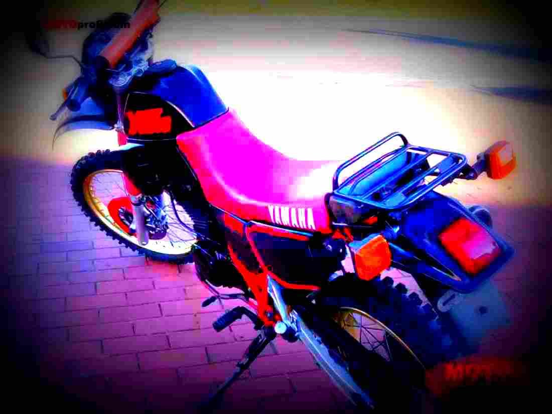 Yamaha XT 600 1987 5 motorbike A4 Photo Print