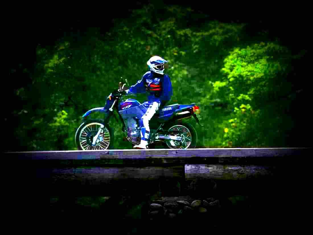 Yamaha XT 600 1993 6 motorbike A4 Photo Print