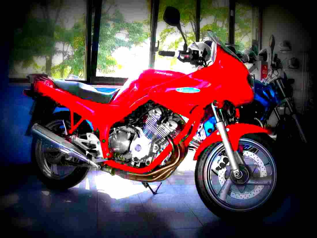 Yamaha XT 600 E 1992 4 motorbike A4 Photo Print