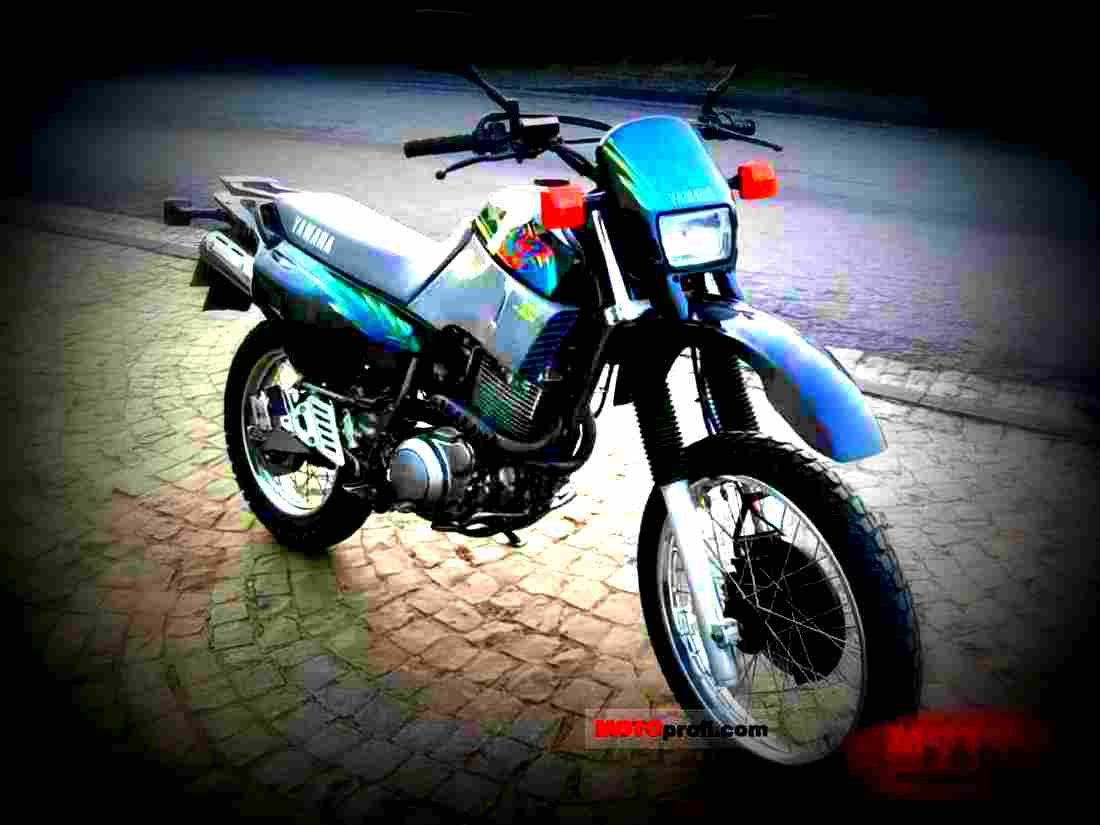 Yamaha XT 600 E 1995 6 motorbike A4 Photo Print