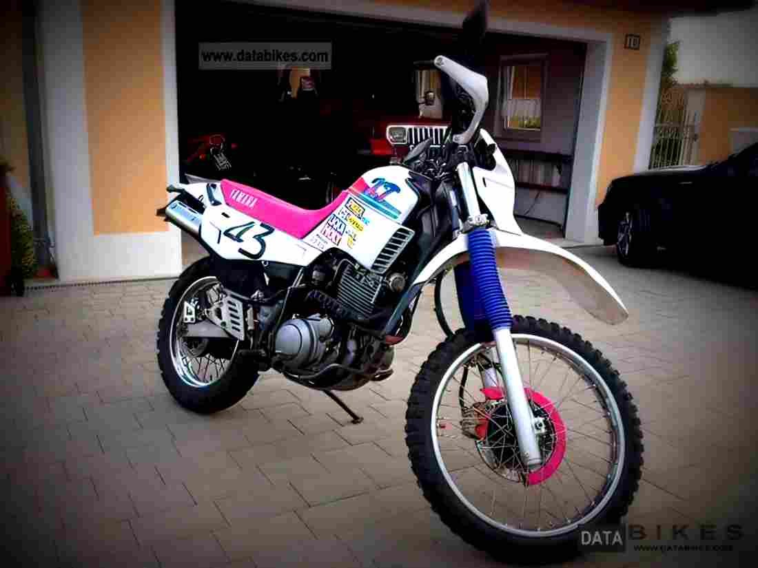 Yamaha XT 600 K 1990 3 motorbike A4 Photo Print