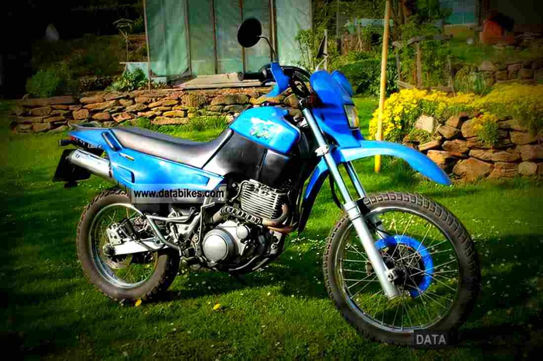 Yamaha XT 600 K 1991 2 motorbike A4 Photo Print