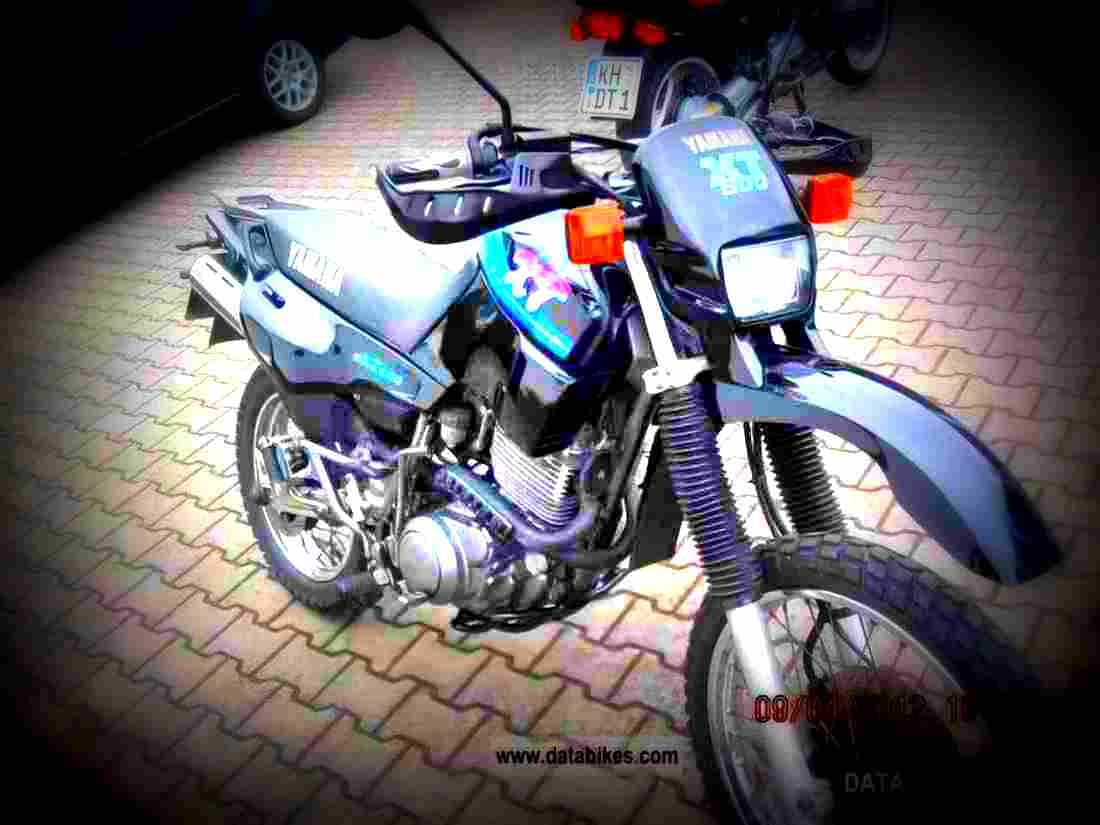Yamaha XT 600 K 1992 5 motorbike A4 Photo Print