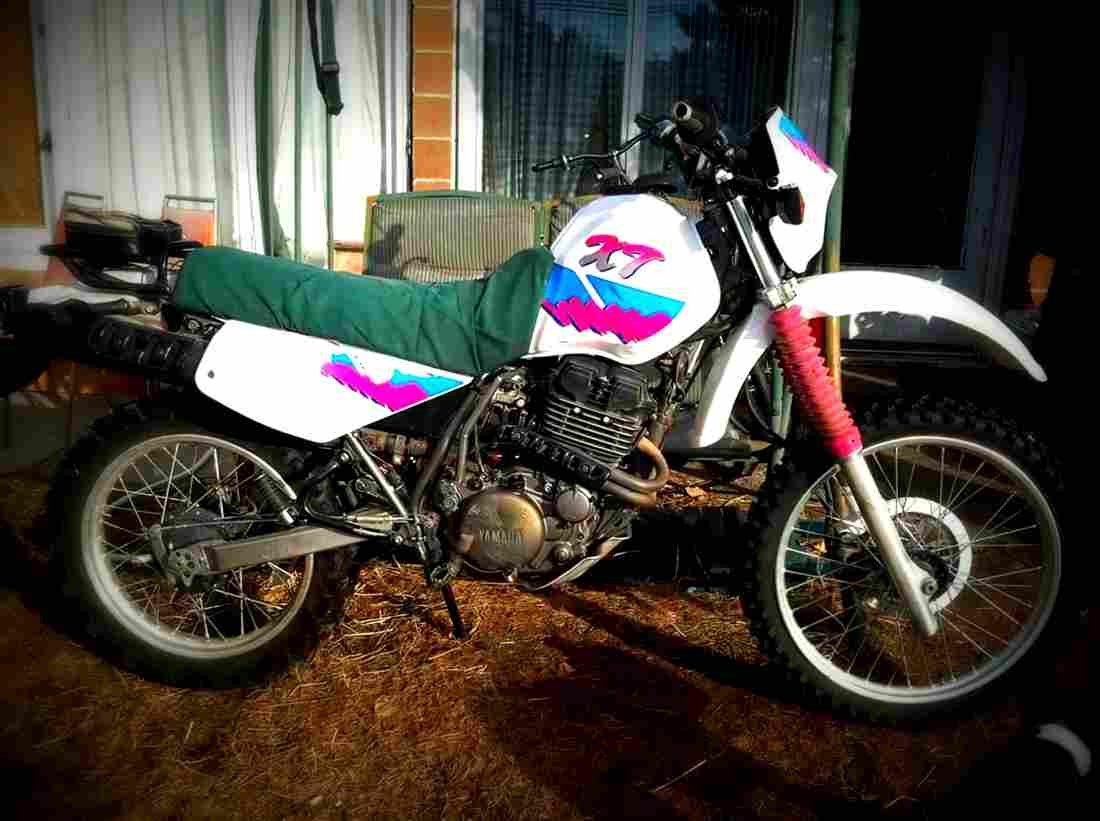 Yamaha XT 600 K (reduced effect) 1992 2 motorbike A4 Photo Print