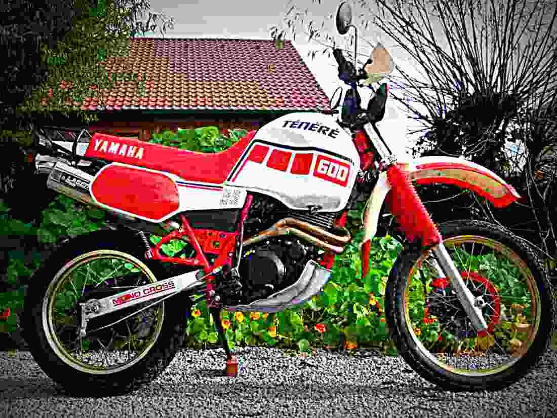 Yamaha XT 600 Tenere 1983 2 motorbike A4 Photo Print