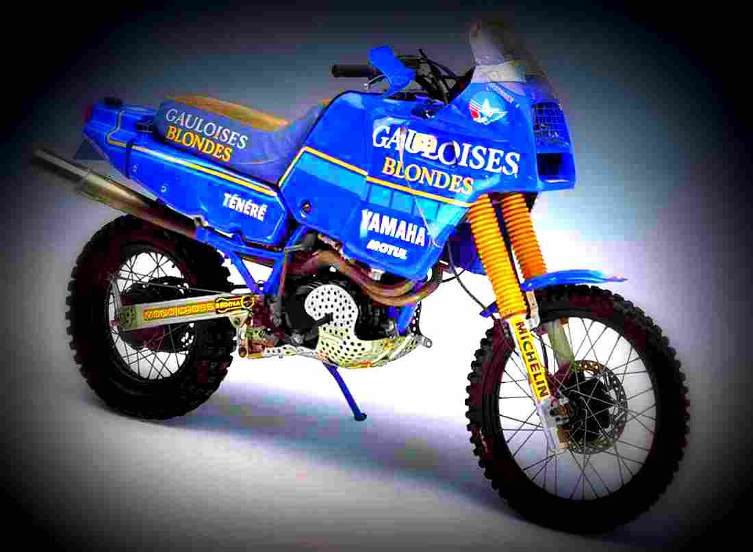 Yamaha XT 600 Tenere 1983 3 motorbike A4 Photo Print