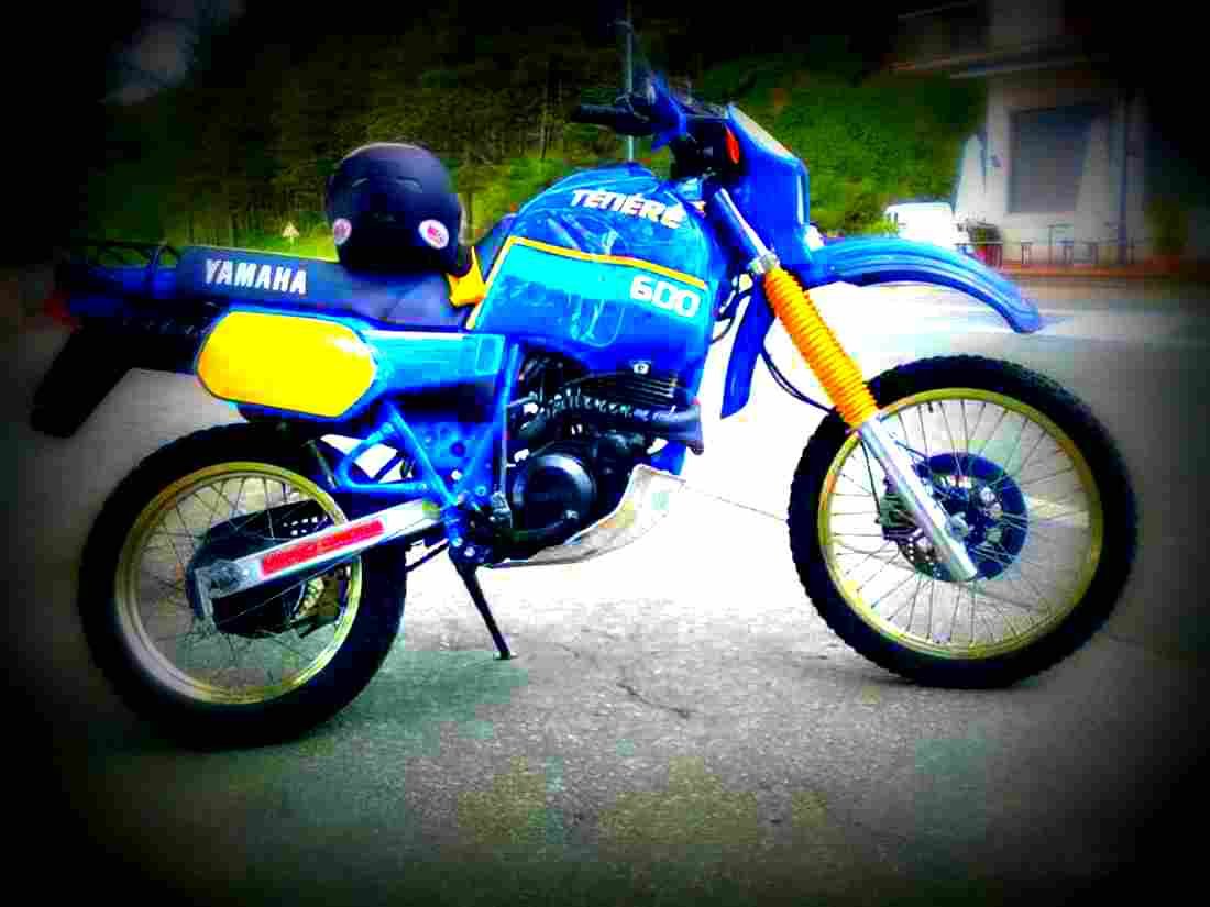 Yamaha XT 600 Tenere 1983 6 motorbike A4 Photo Print