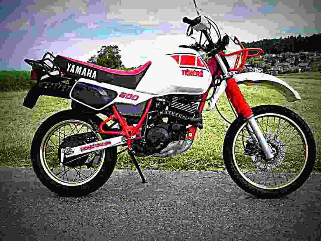 Yamaha XT 600 Tenere 1984 1 motorbike A4 Photo Print