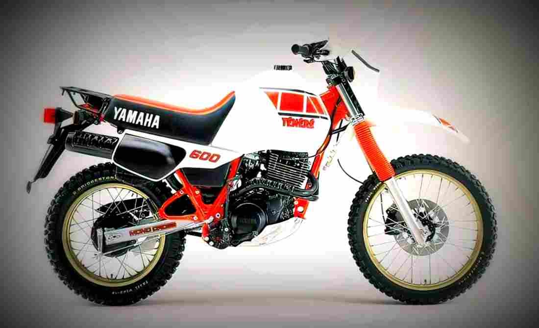 Yamaha XT 600 Tenere 1986 2 motorbike A4 Photo Print