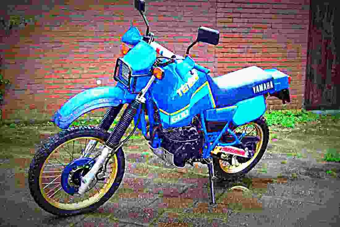 Yamaha XT 600 Tenere 1987 1 motorbike A4 Photo Print