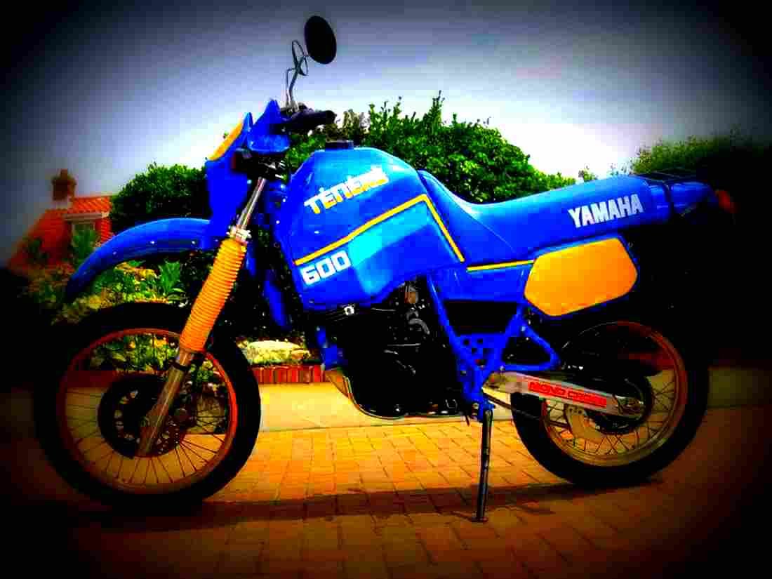 Yamaha XT 600 Tenere 1987 6 motorbike A4 Photo Print