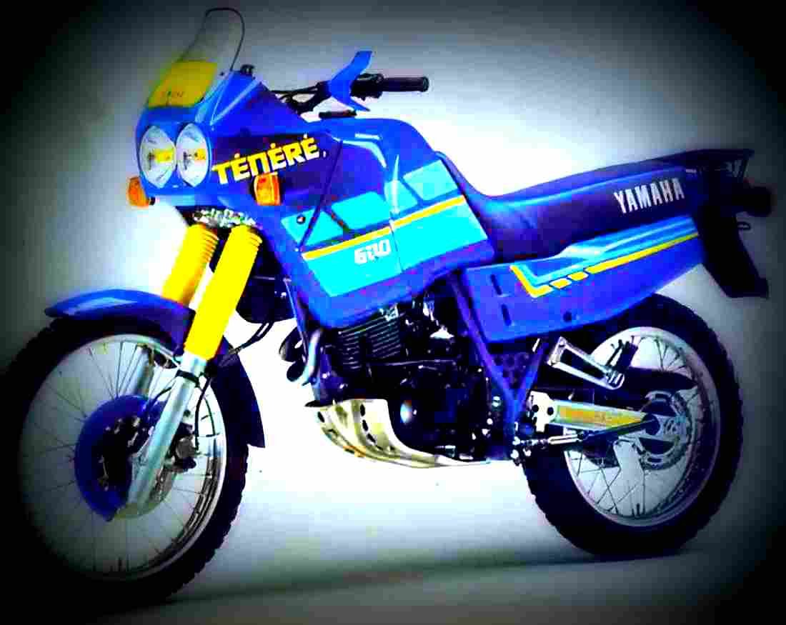 Yamaha XT 600 Z Tenere 1991 4 motorbike A4 Photo Print