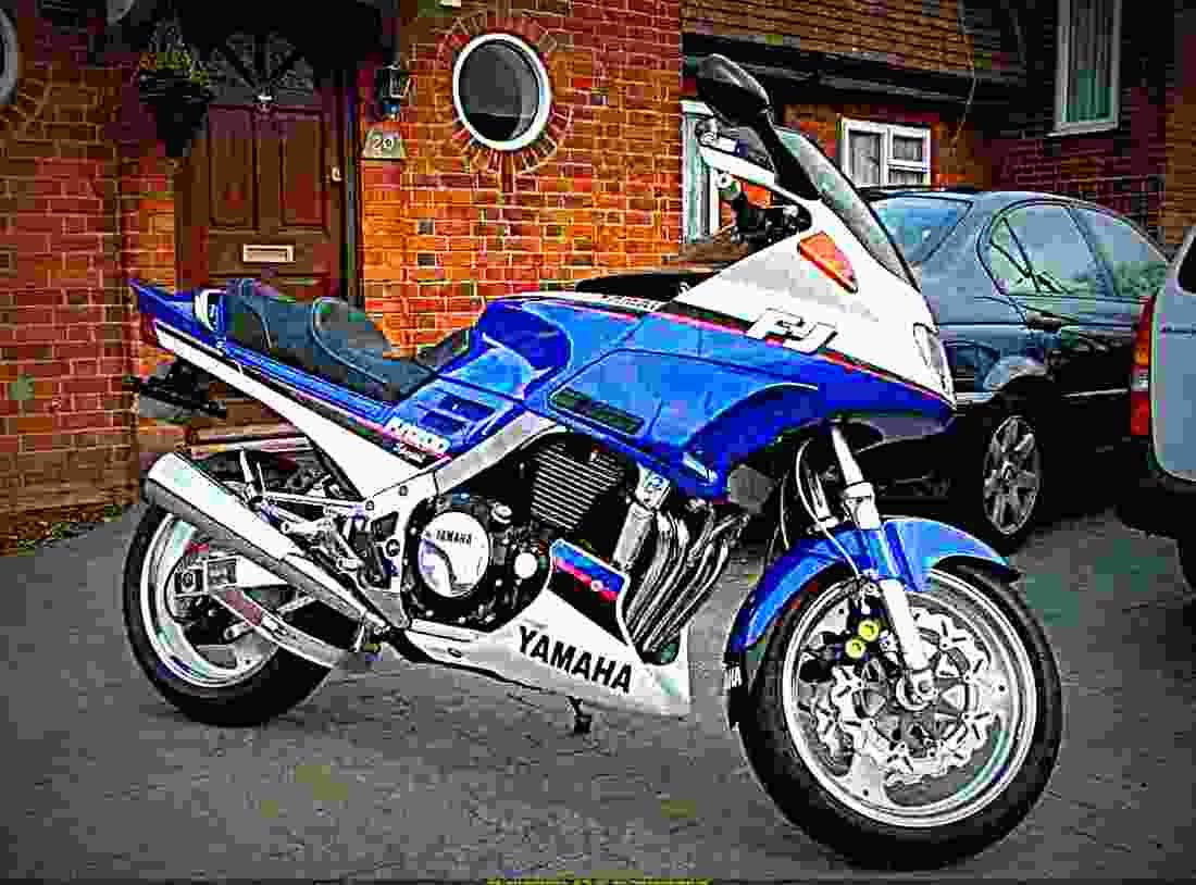Yamaha XT 600 Z Tenere (reduced effect) 1989 3 motorbike A4 Photo Print