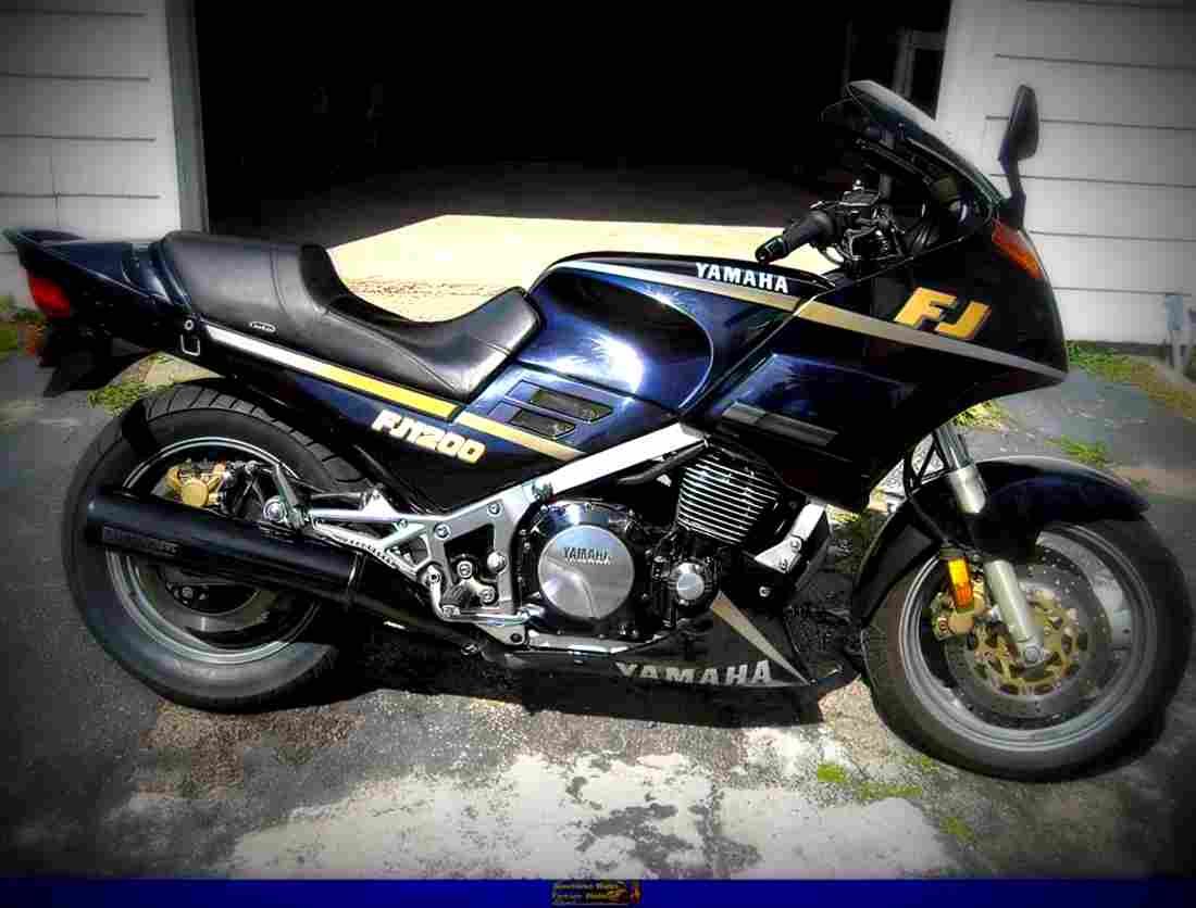 Yamaha XT 600 Z Tenere (reduced effect) 1991 5 motorbike A4 Photo Print