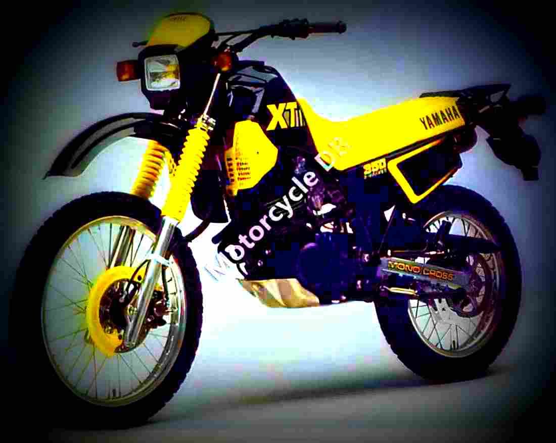 Yamaha XT 600 (reduced effect) 1988 1 motorbike A4 Photo Print