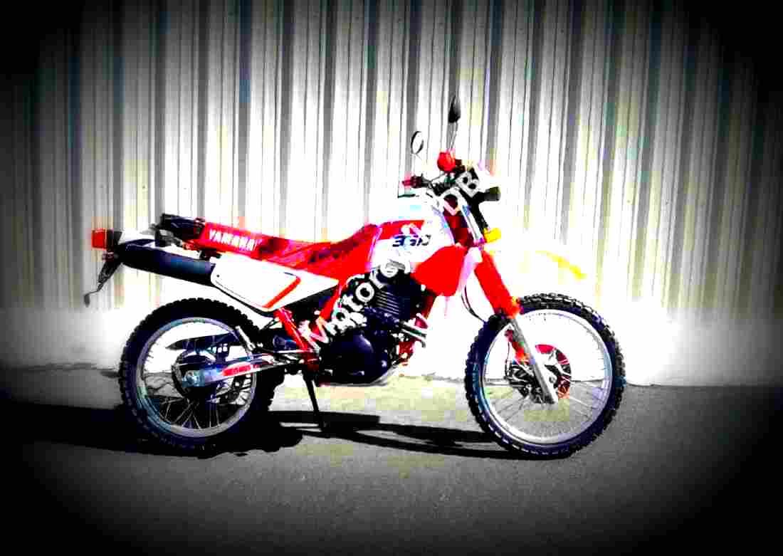 Yamaha XT 600 (reduced effect) 1988 4 motorbike A4 Photo Print