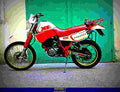 Yamaha XT 600 (reduced effect) 1989 1 motorbike A4 Photo Print