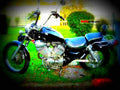 Yamaha XT 600 (reduced effect) 1989 2 motorbike A4 Photo Print