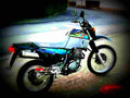 Yamaha XT 600 (reduced effect) 1989 5 motorbike A4 Photo Print