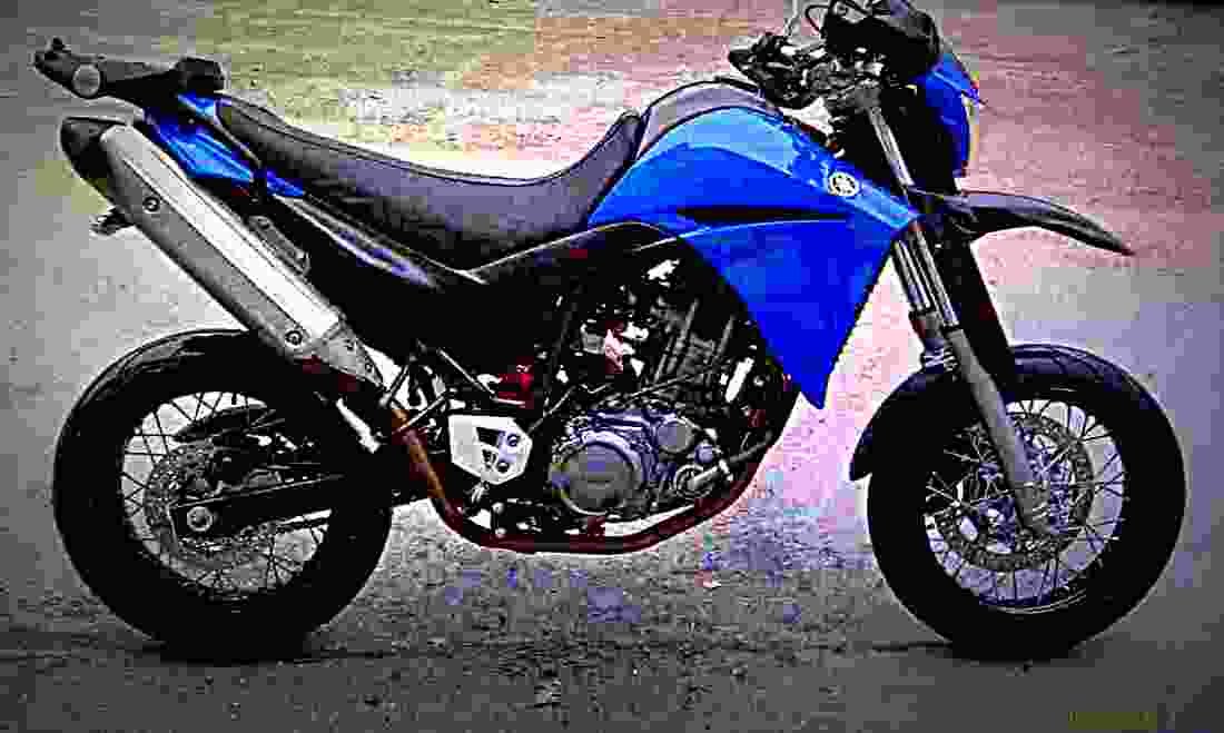 Yamaha XT 660 X 2004 4 motorbike A4 Photo Print