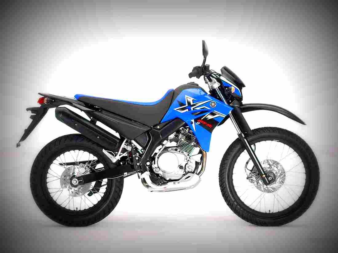 Yamaha XT125 X XT125X 4 motorbike A4 Photo Print
