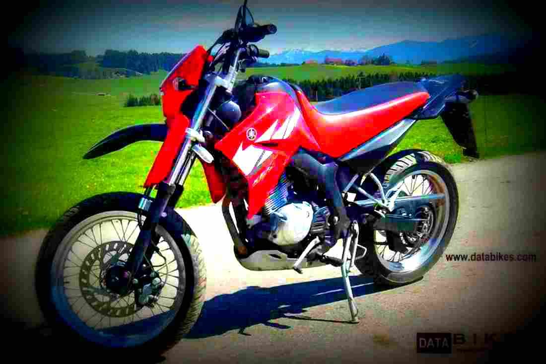 Yamaha XT125 X XT125X 6 motorbike A4 Photo Print