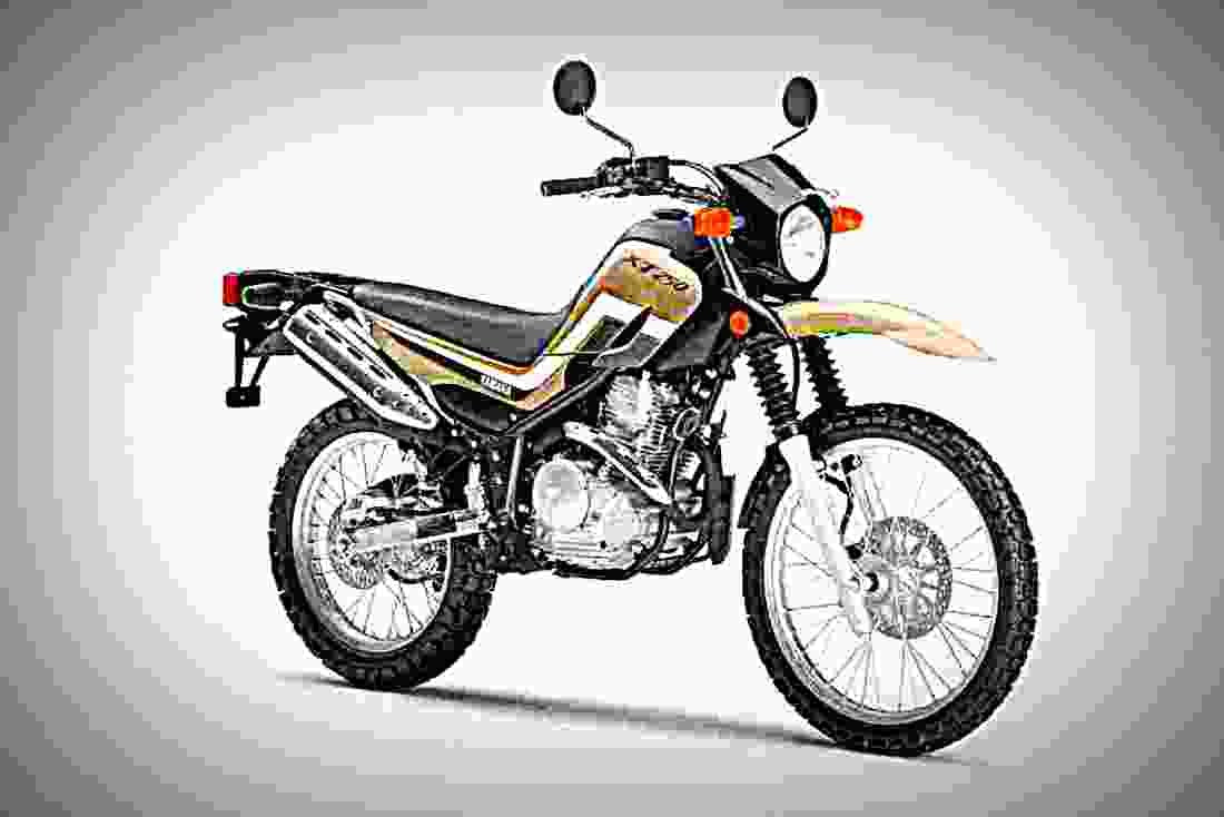 Yamaha XT250 2018 2 motorbike A4 Photo Print