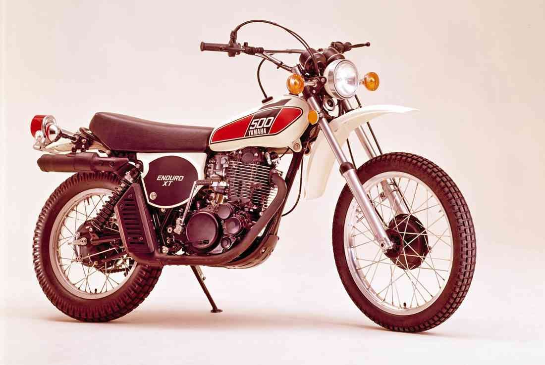 Yamaha XT500 1976 USE A4 Photo Print 2