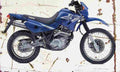 Yamaha XT600E 1999 Aged Vintage A4 Photo Print