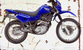 Yamaha XT600E 2002 Aged Vintage A4 Photo Print
