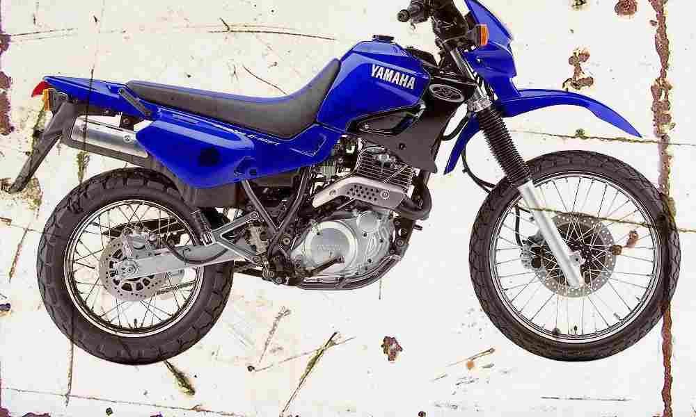 Yamaha XT600E 2002 Aged Vintage A4 Photo Print