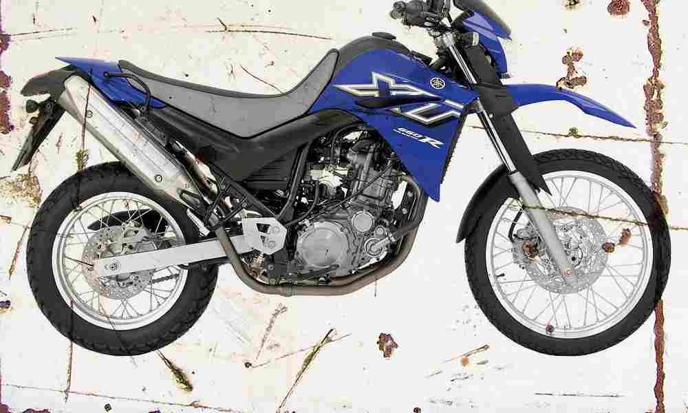 Yamaha XT660R 2004 Aged Vintage A4 Photo Print