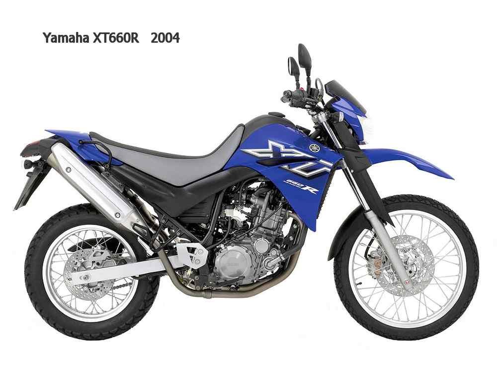 Yamaha XT660R 2004 motorbike A4 Photo Print