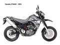 Yamaha XT660X 2004 motorbike A4 Photo Print