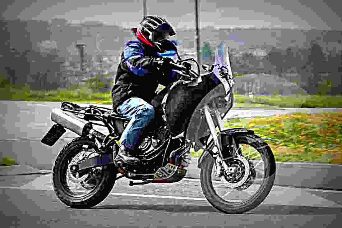 Yamaha XT660Z 2018 2 motorbike A4 Photo Print