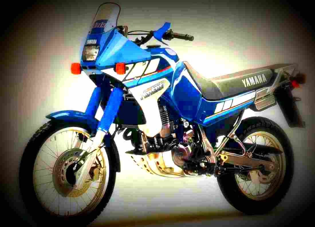 Yamaha XTZ 660 Tenere 1992 2 motorbike A4 Photo Print