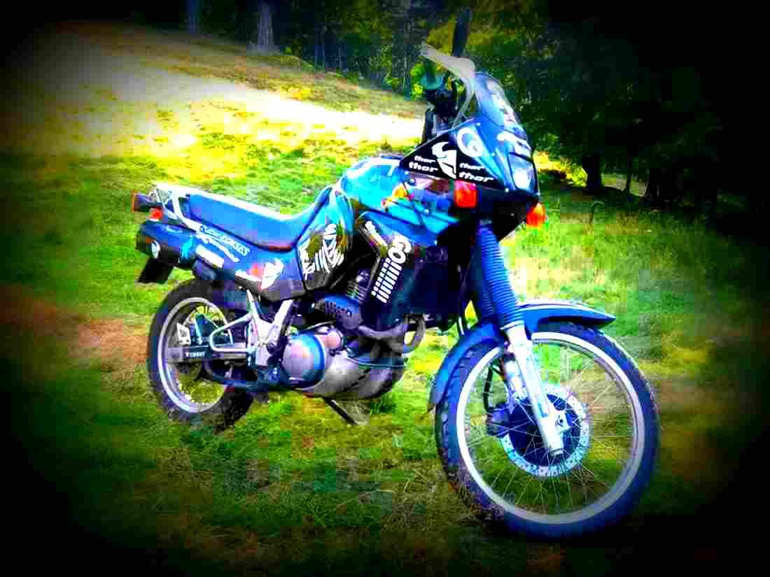 Yamaha XTZ 660 Tenere 1992 6 motorbike A4 Photo Print