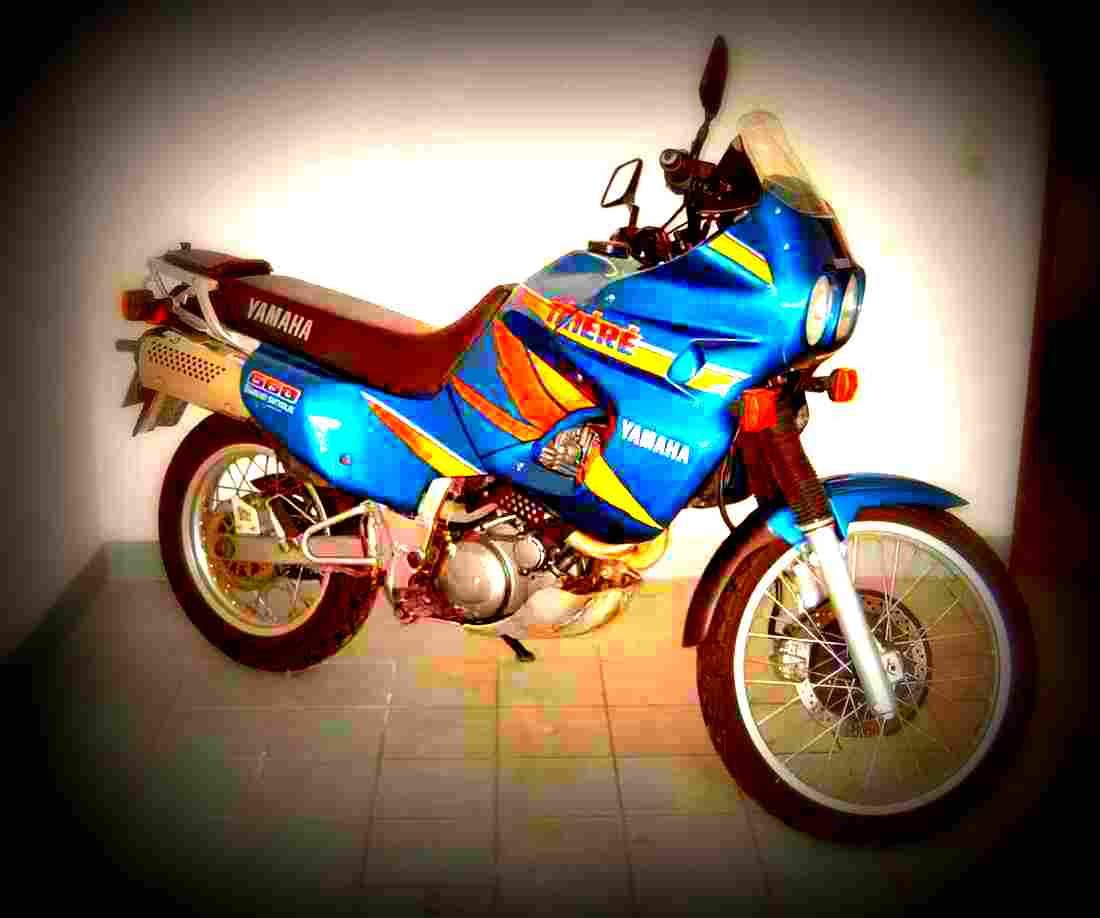 Yamaha XTZ 660 Tenere 1995 3 motorbike A4 Photo Print
